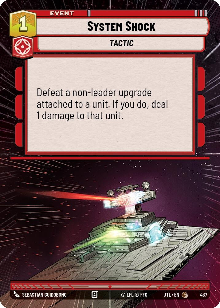 Image for System Shock (Hyperspace) - Star Wars: Unlimited