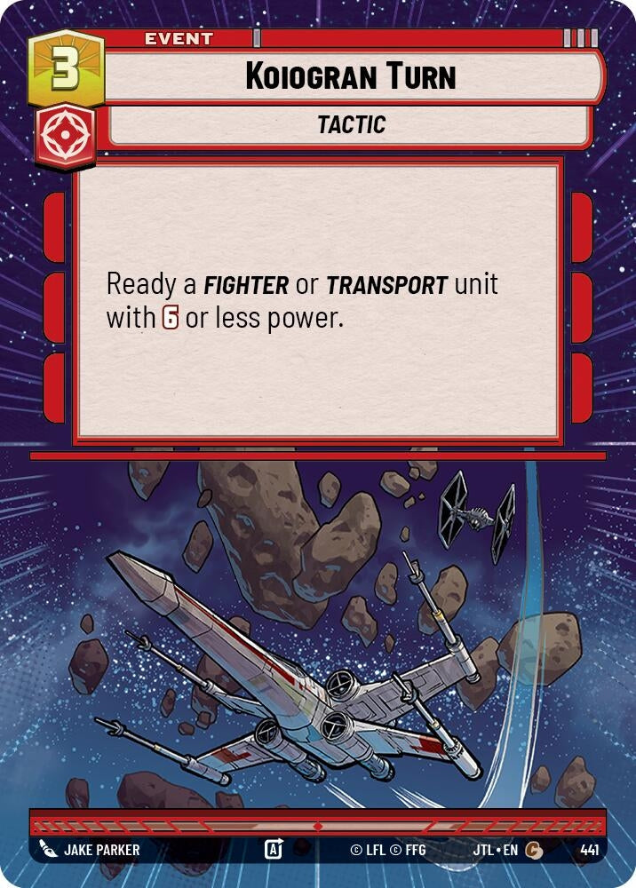 Image for Koiogran Turn (Hyperspace) - Star Wars: Unlimited