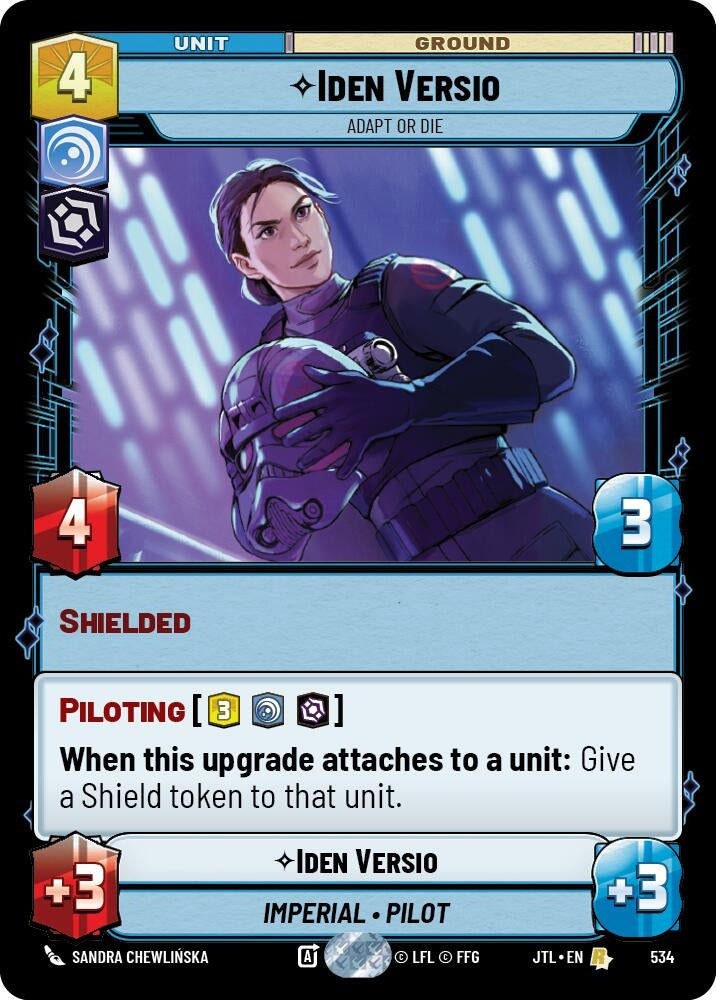 Image for Iden Versio - Adapt or Die (Foil) - Star Wars: Unlimited