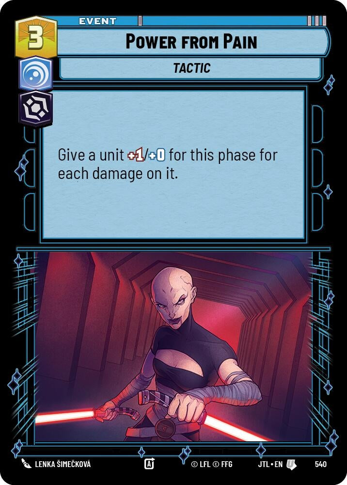 Image for Power from Pain (Foil) - Star Wars: Unlimited