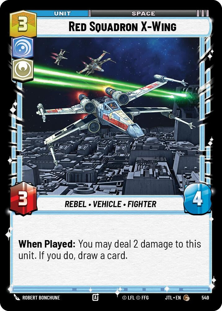 Image for Red Squadron X-Wing (Foil) - Star Wars: Unlimited