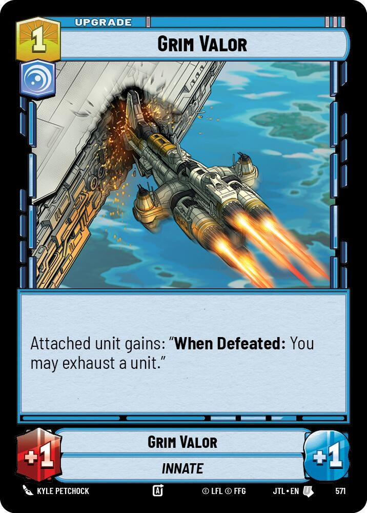 Image for Grim Valor (Foil) - Star Wars: Unlimited