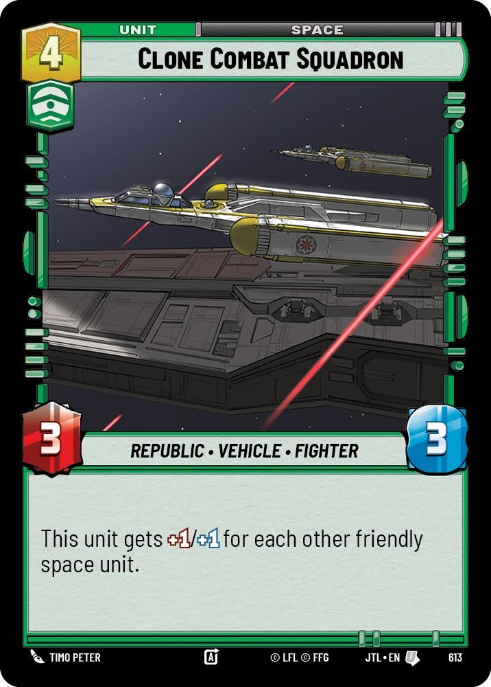 Image for Clone Combat Squadron (Foil) - Star Wars: Unlimited