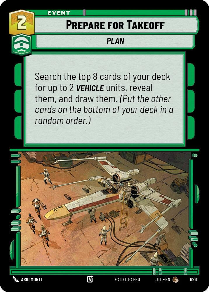 Image for Prepare for Takeoff (Foil) - Star Wars: Unlimited