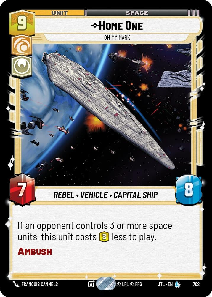 Image for Home One - On My Mark (Foil) - Star Wars: Unlimited