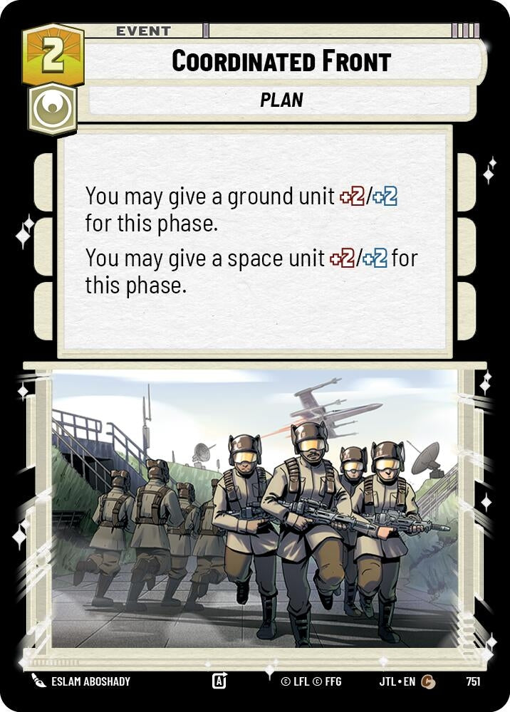 Image for Coordinated Front (Foil) - Star Wars: Unlimited