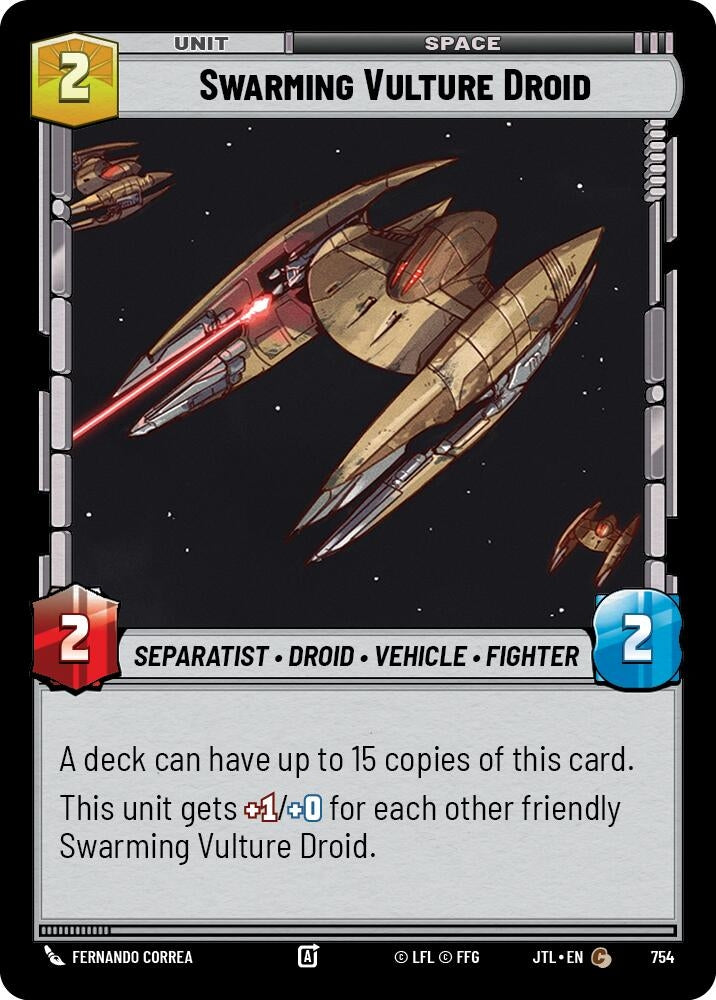 Image for Swarming Vulture Droid (Foil) - Star Wars: Unlimited