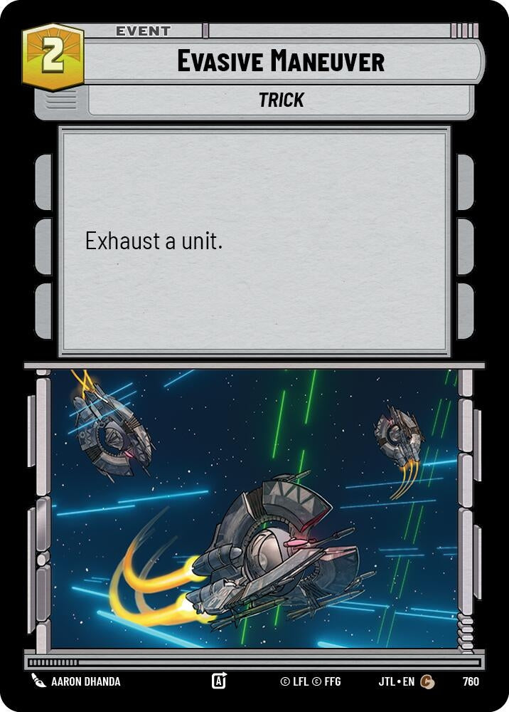 Image for Evasive Maneuver (Foil) - Star Wars: Unlimited