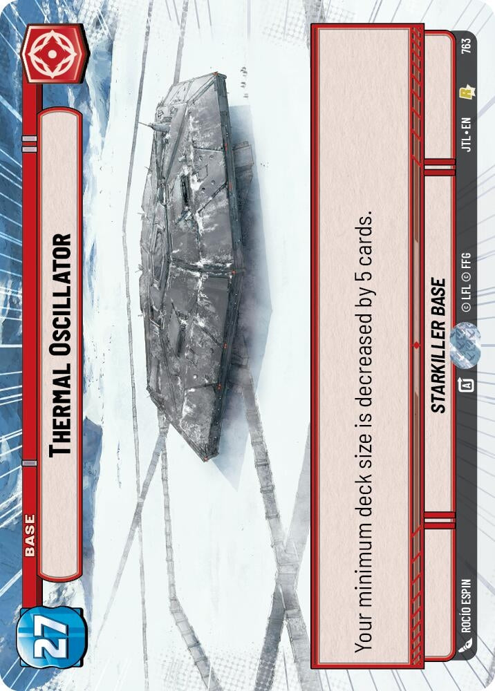 Image for Thermal Oscillator (Hyperspace Foil) - Star Wars: Unlimited