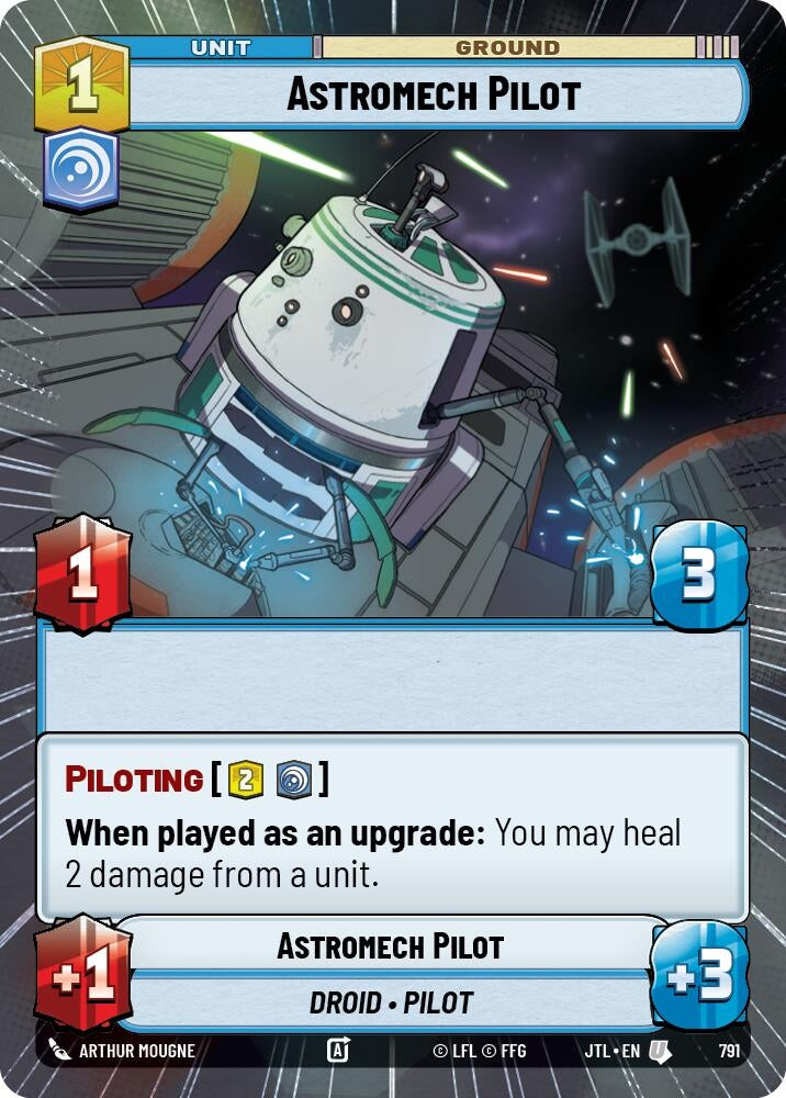 Image for Astromech Pilot (Hyperspace Foil) - Star Wars: Unlimited