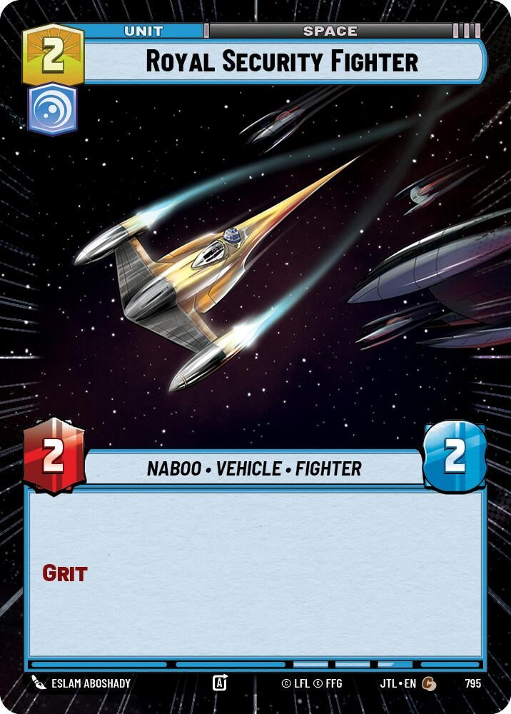 Image for Royal Security Fighter (Hyperspace Foil) - Star Wars: Unlimited
