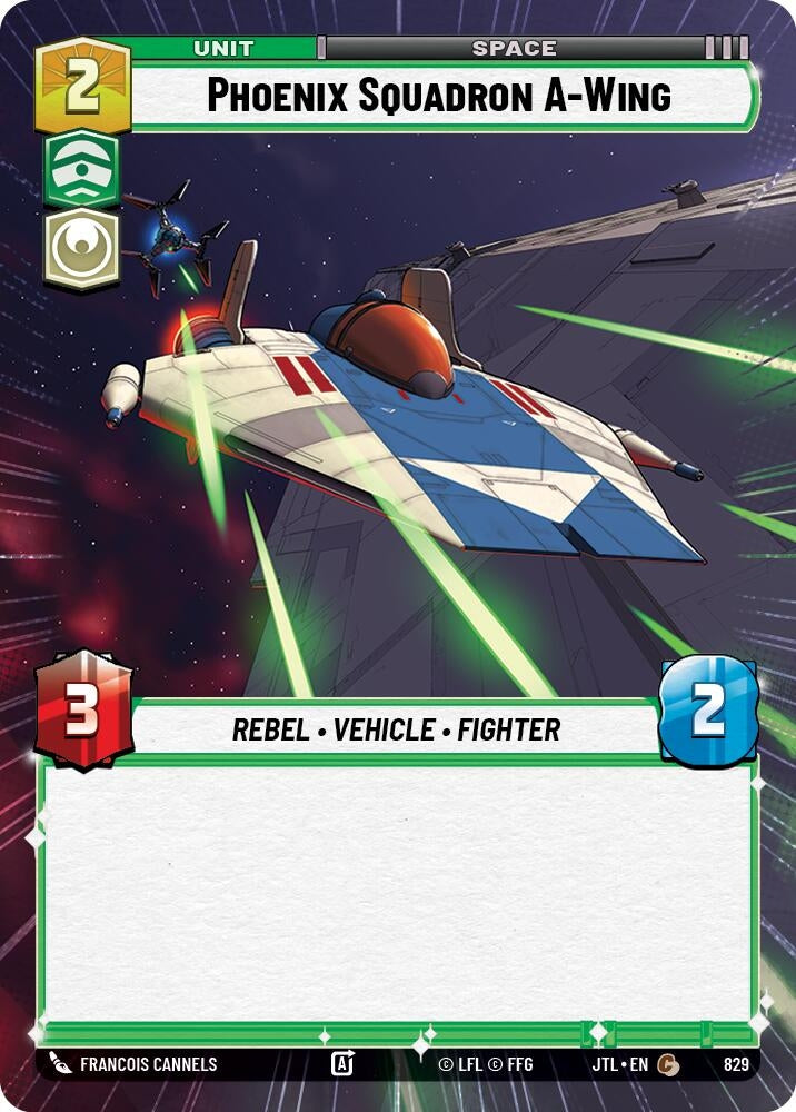 Image for Phoenix Squadron A-Wing (Hyperspace Foil) - Star Wars: Unlimited