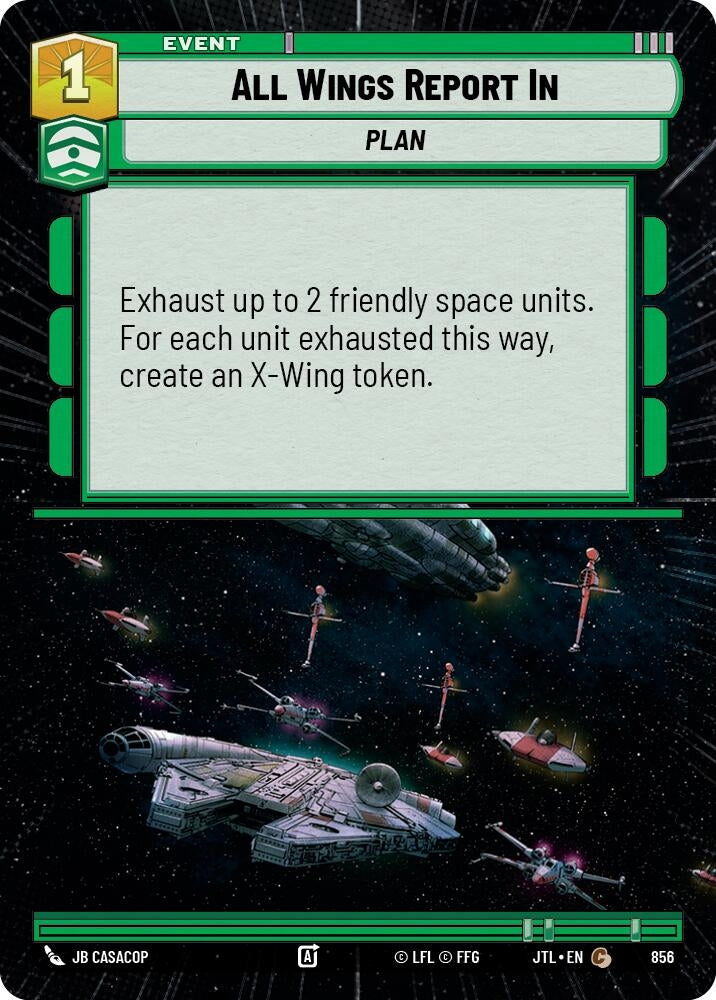 Image for All Wings Report In (Hyperspace Foil) - Star Wars: Unlimited