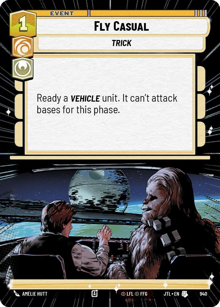 Image for Fly Casual (Hyperspace Foil) - Star Wars: Unlimited