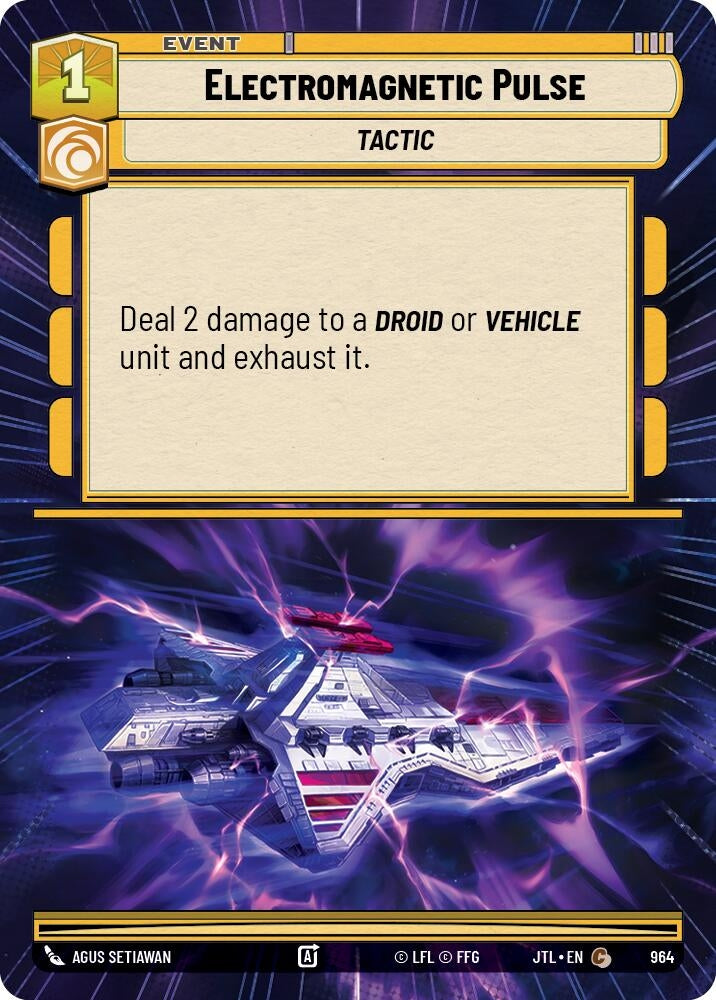 Image for Electromagnetic Pulse (Hyperspace Foil) - Star Wars: Unlimited