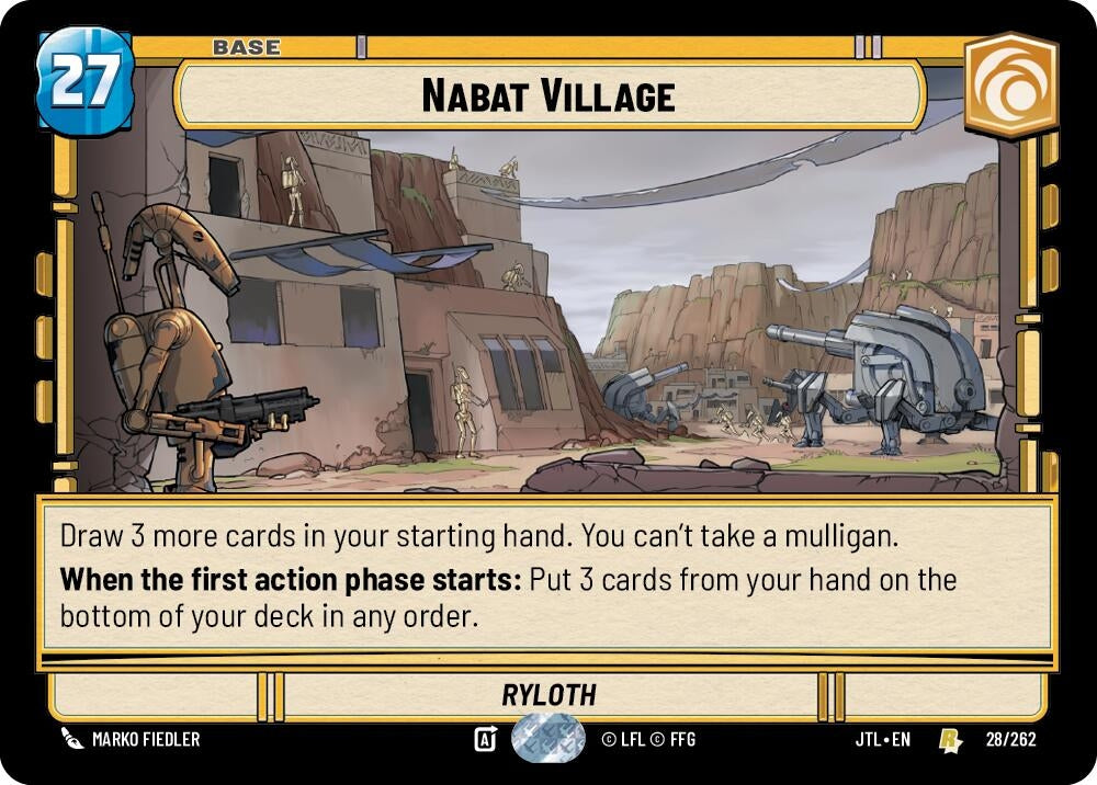 Image for Nabat Village - Star Wars: Unlimited