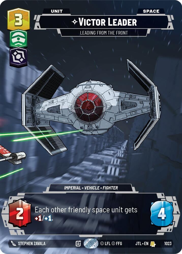 Image for Victor Leader - Leading from the Front (Prestige) - Star Wars: Unlimited