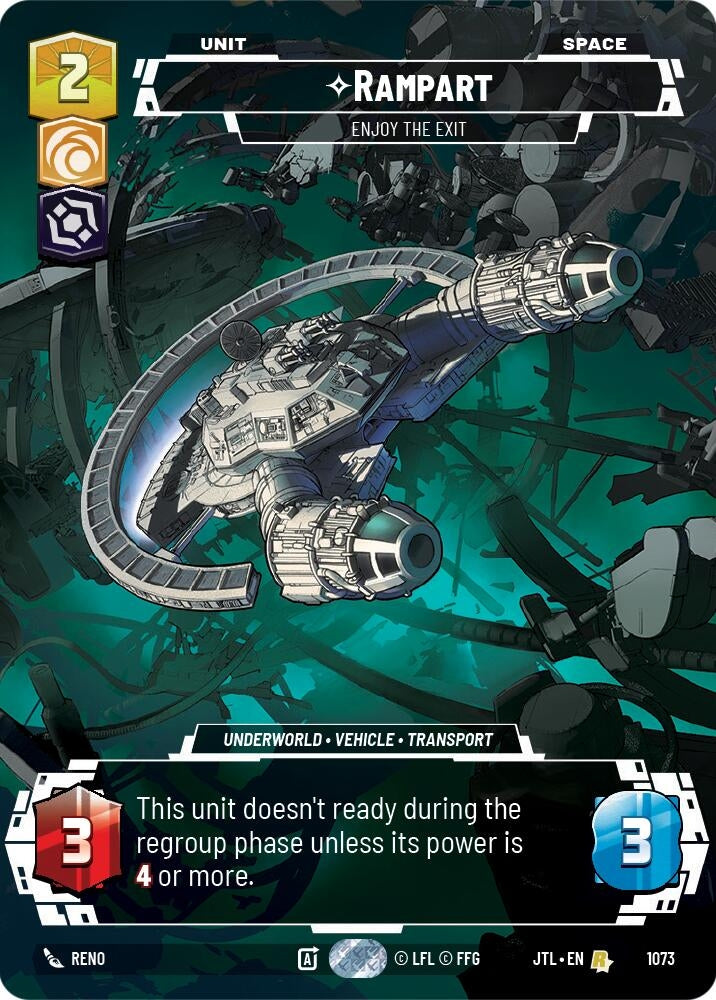 Image for Rampart - Enjoy the Exit (Prestige Foil) - Star Wars: Unlimited