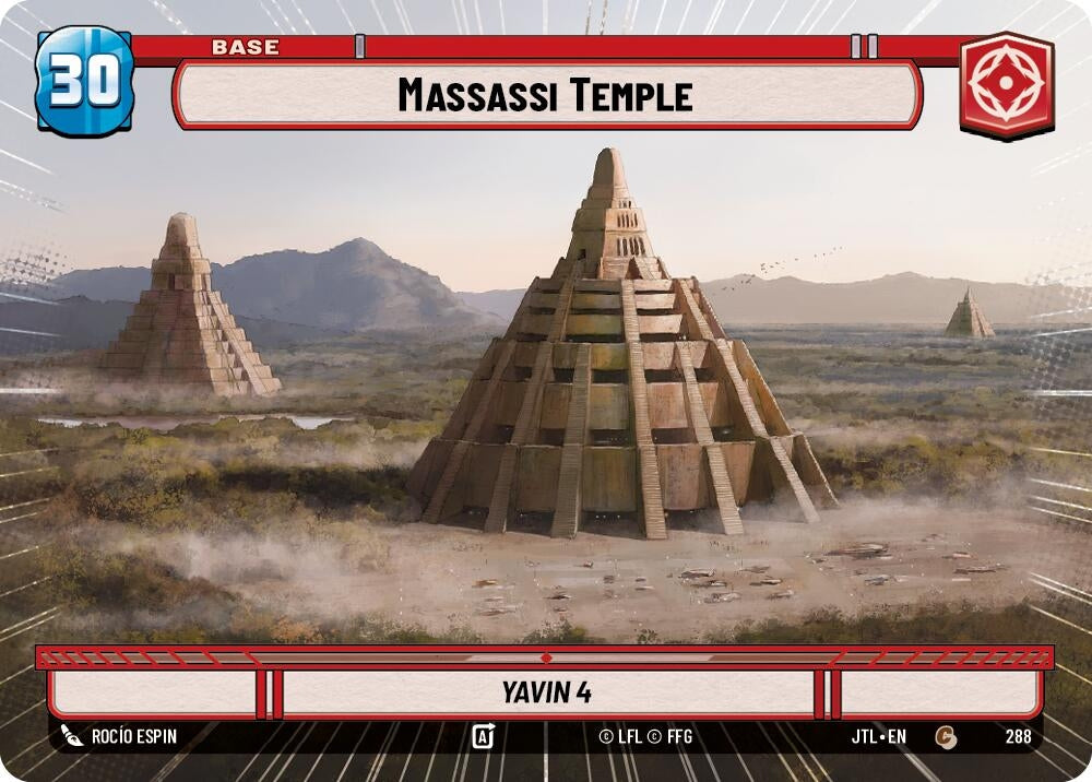 Image for Massassi Temple // X-Wing (Hyperspace) - Star Wars: Unlimited