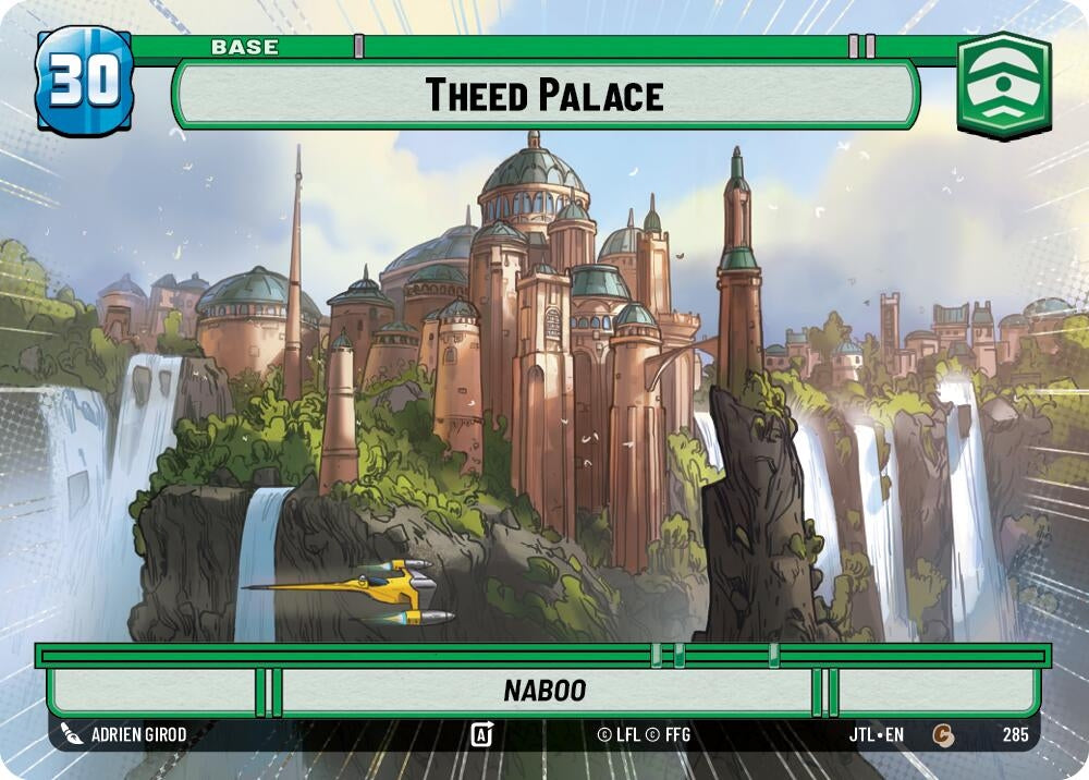Image for Theed Palace // Shield (Hyperspace) - Star Wars: Unlimited