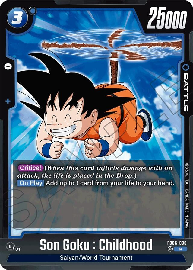 Image for Son Goku : Childhood - Dragon Ball Super: Fusion World