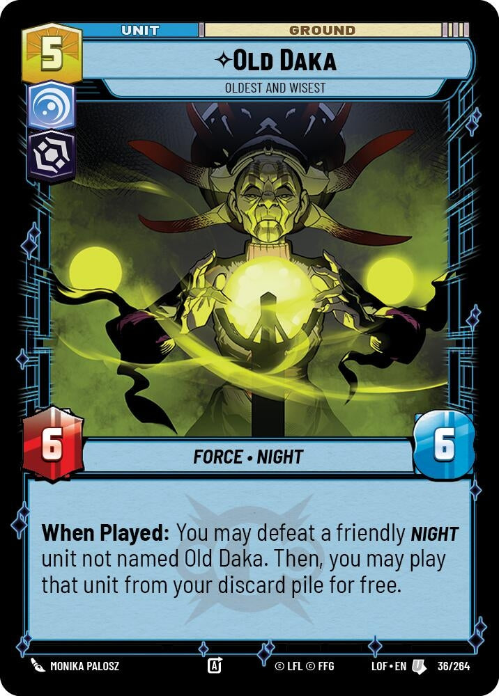 Image for Old Daka - Oldest and Wisest - Star Wars: Unlimited