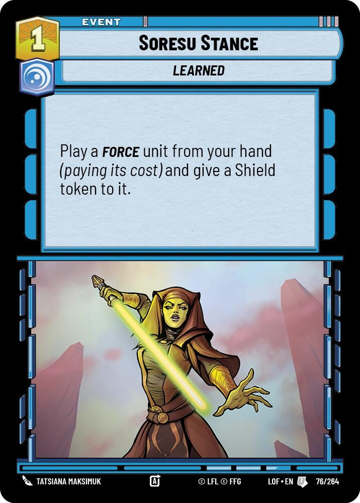 Image for Soresu Stance - Star Wars: Unlimited