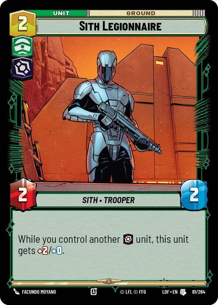 Image for Sith Legionnaire - Star Wars: Unlimited