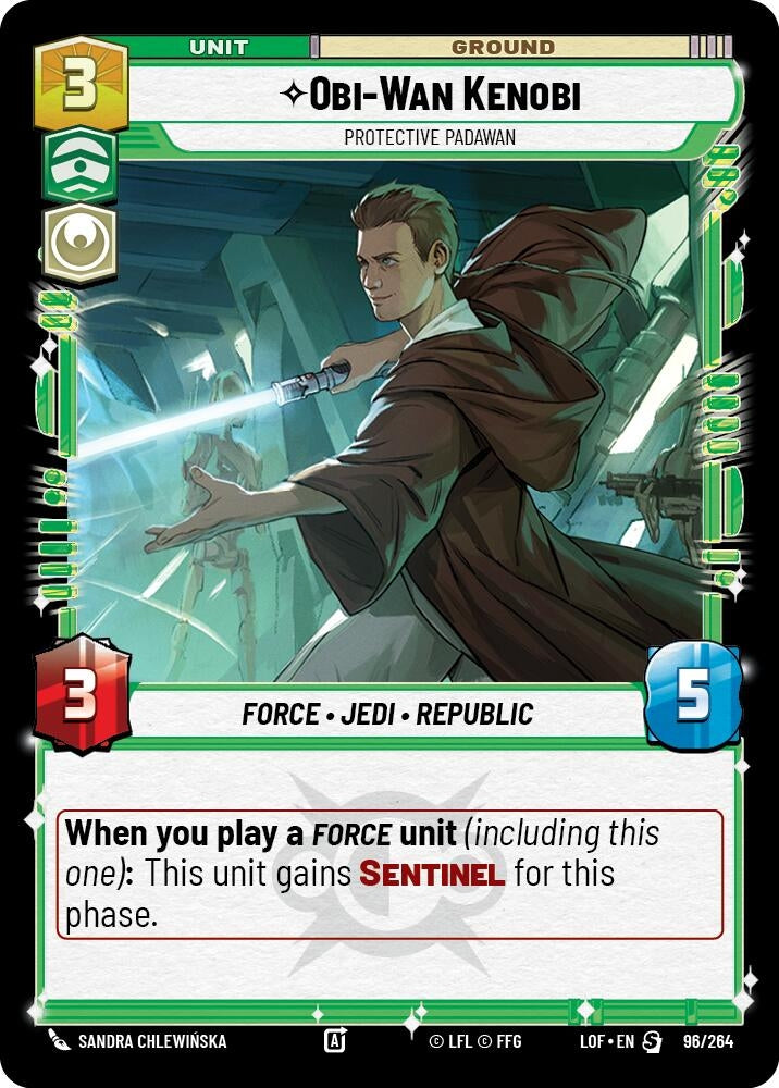 Image for Obi-Wan Kenobi - Protective Padawan - Star Wars: Unlimited
