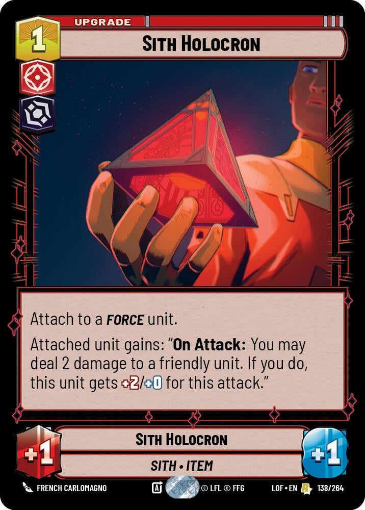 Image for Sith Holocron - Star Wars: Unlimited