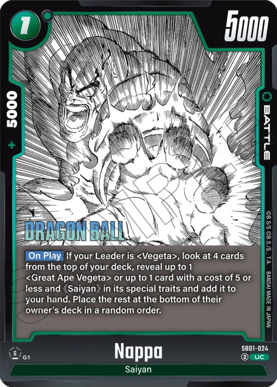Image for Nappa - Dragon Ball Super: Fusion World