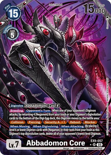 Image for Abbadomon Core (Alternate Art) - Digimon Card Game