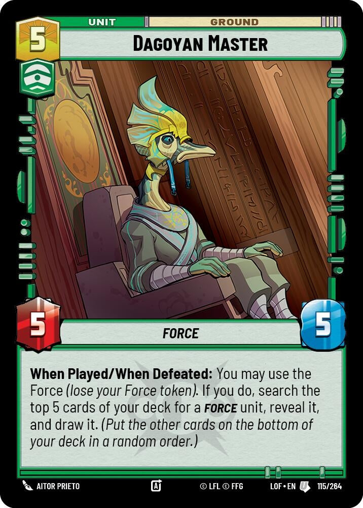 Image for Dagoyan Master - Star Wars: Unlimited