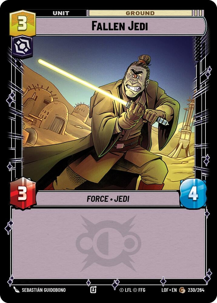 Image for Fallen Jedi - Star Wars: Unlimited