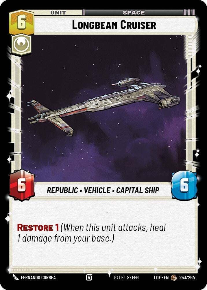 Image for Longbeam Cruiser - Star Wars: Unlimited