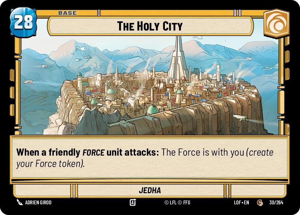 Image for The Holy City // Shield - Star Wars: Unlimited