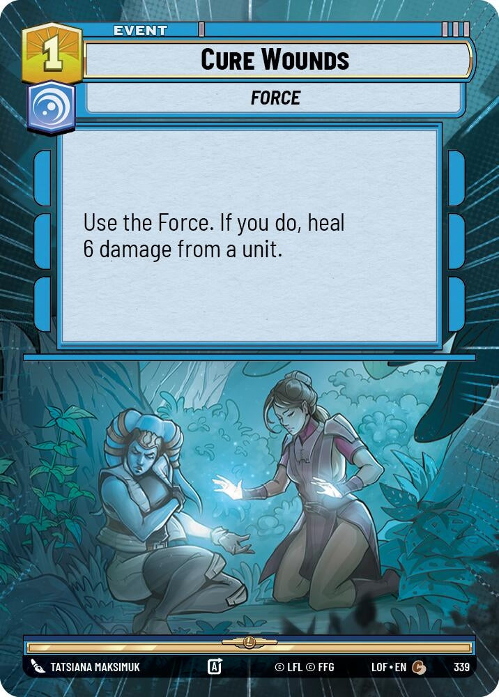 Image for Cure Wounds (Hyperspace) - Star Wars: Unlimited