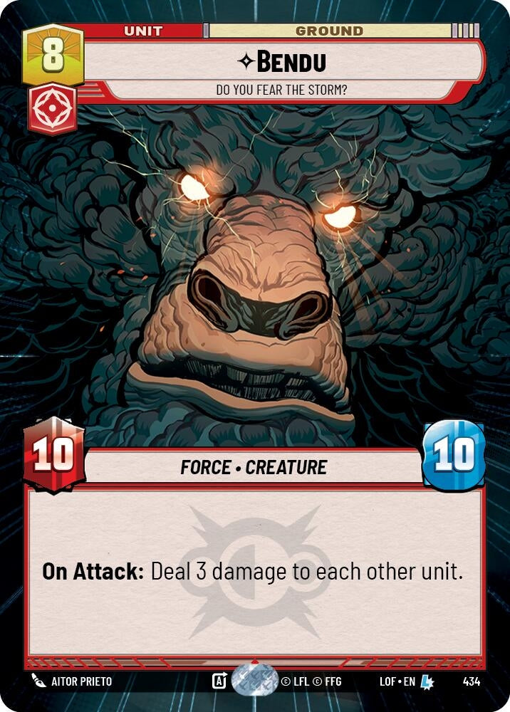 Image for Bendu - Do You Fear the Storm? (Hyperspace) - Star Wars: Unlimited