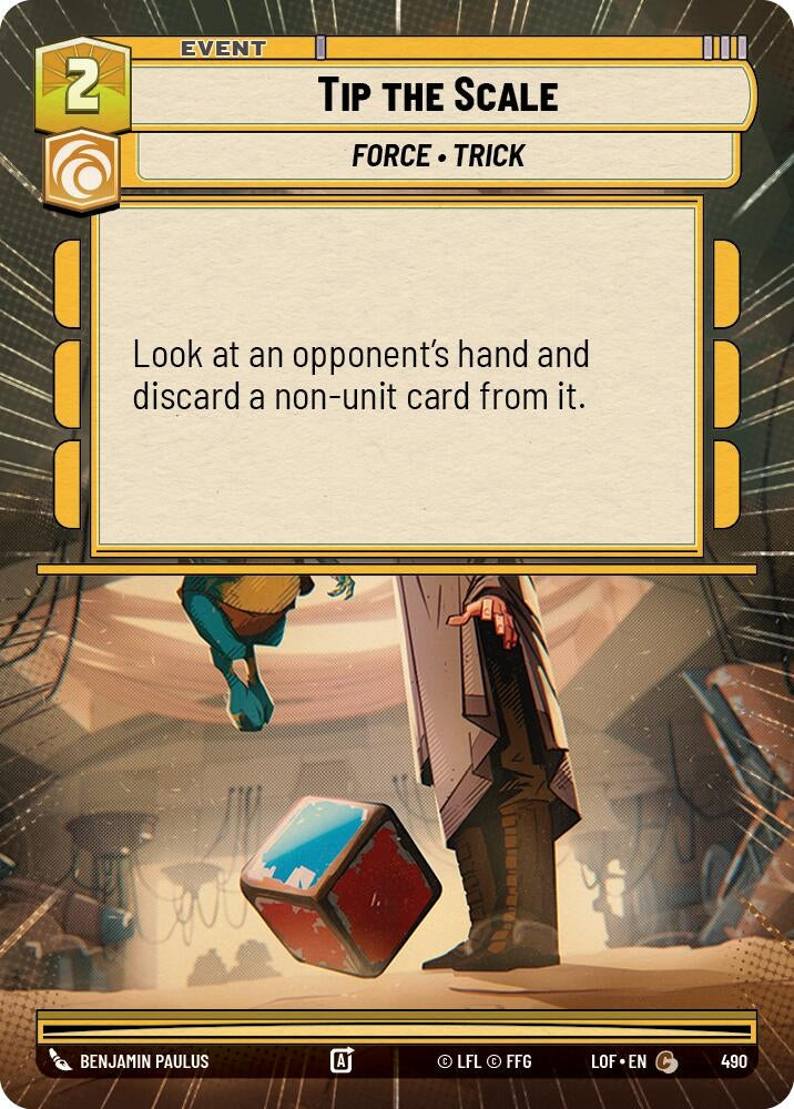 Image for Tip the Scale (Hyperspace) - Star Wars: Unlimited