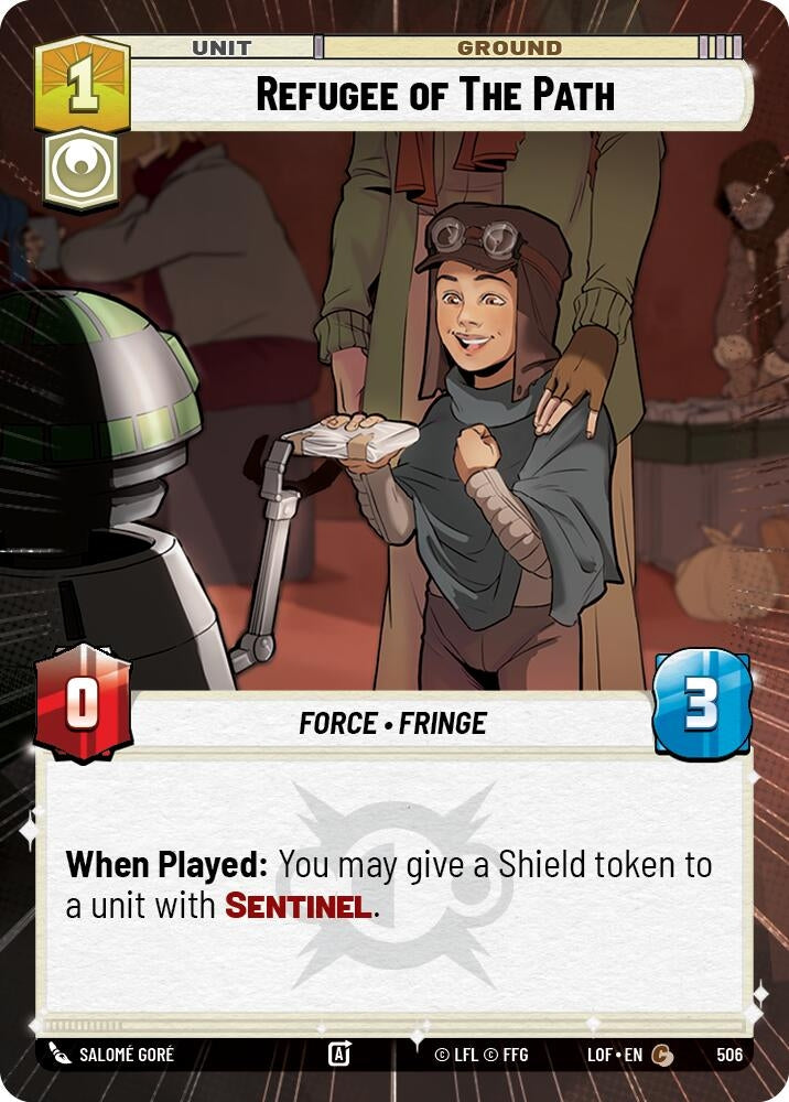 Image for Refugee of The Path (Hyperspace) - Star Wars: Unlimited