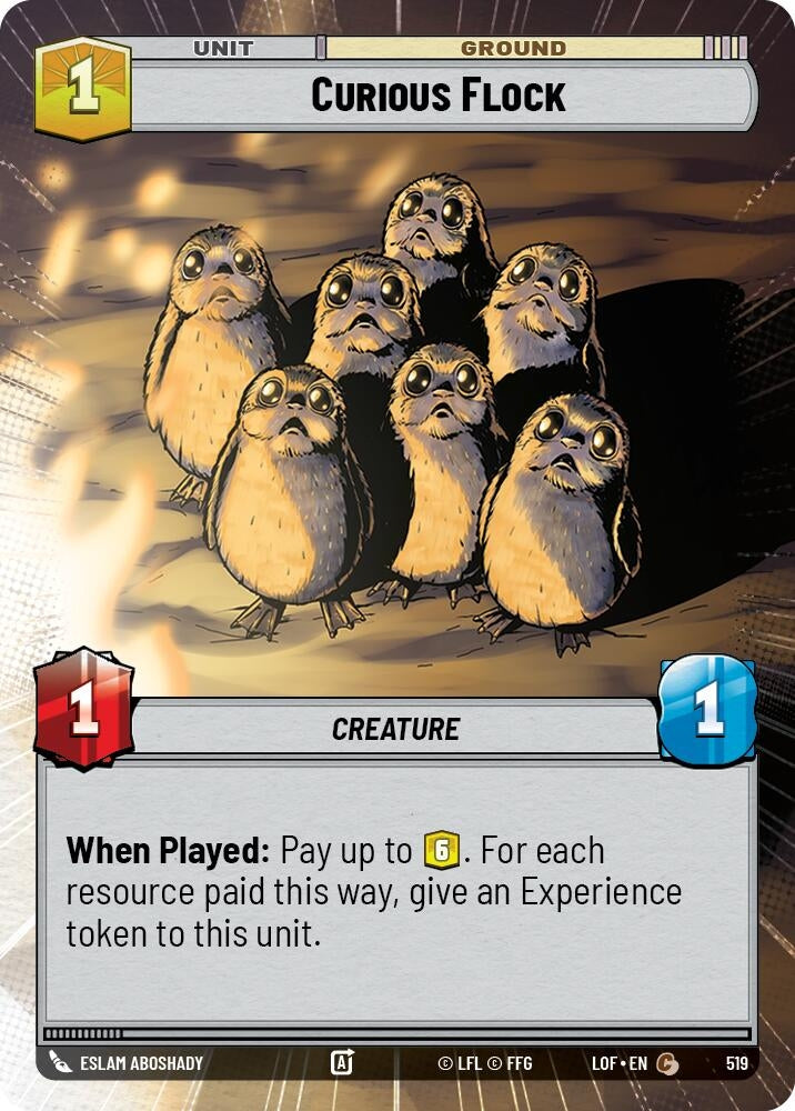 Image for Curious Flock (Hyperspace) - Star Wars: Unlimited