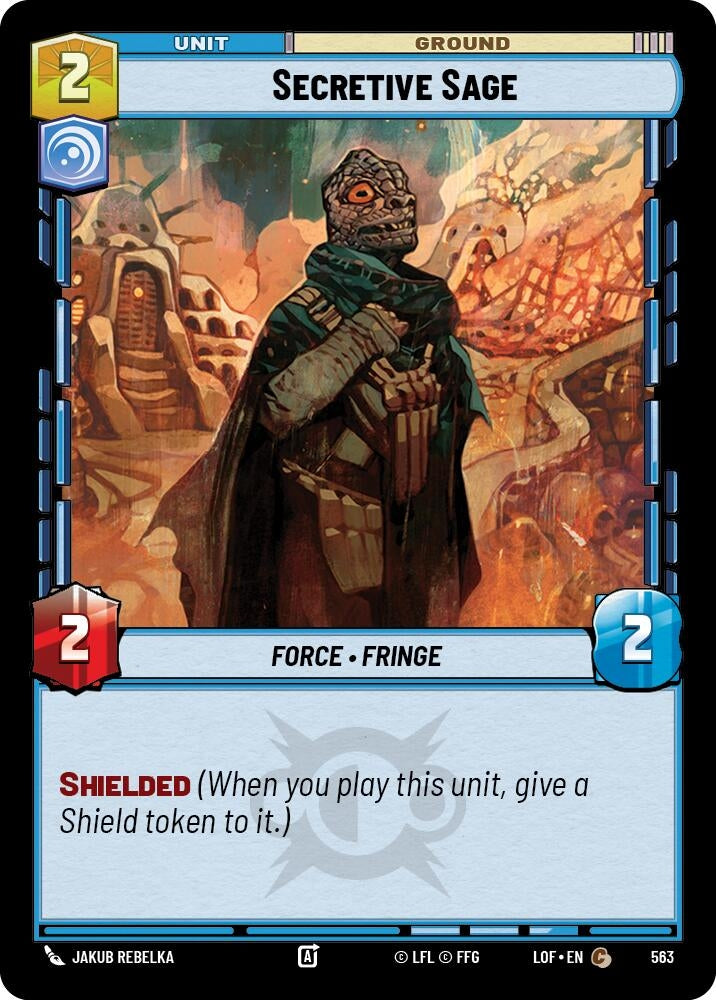 Image for Secretive Sage (Foil) - Star Wars: Unlimited