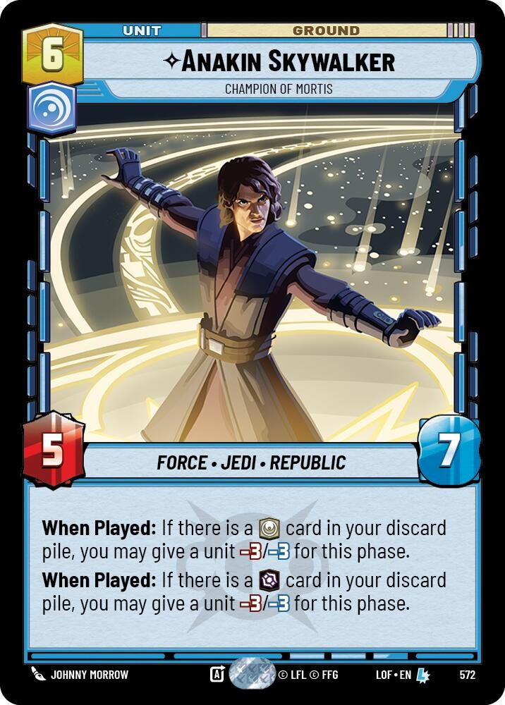 Image for Anakin Skywalker - Champion of Mortis (Foil) - Star Wars: Unlimited