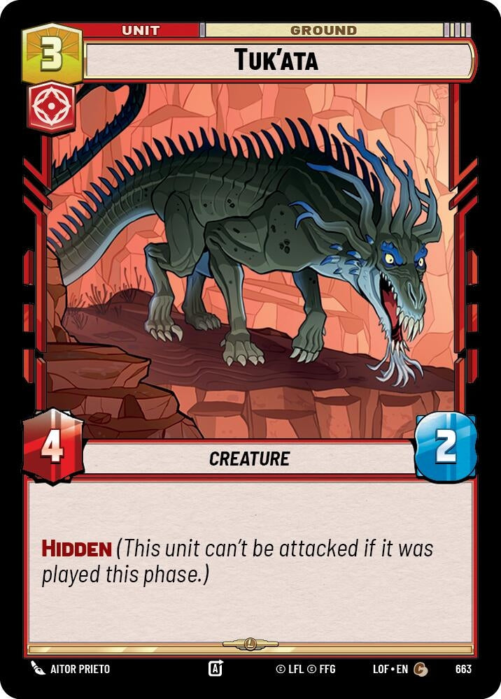 Image for Tuk'ata (Foil) - Star Wars: Unlimited
