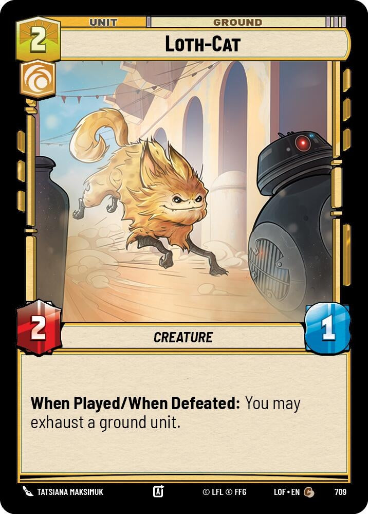 Image for Loth-Cat (Foil) - Star Wars: Unlimited
