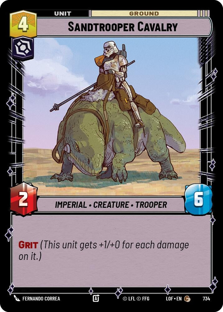 Image for Sandtrooper Cavalry (Foil) - Star Wars: Unlimited