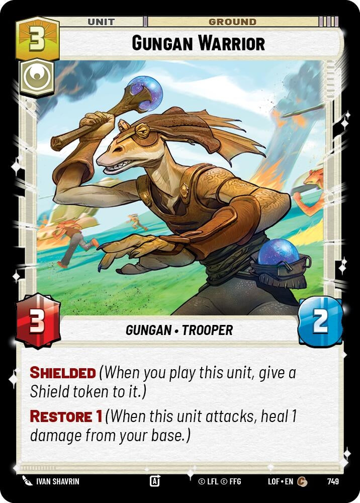 Image for Gungan Warrior (Foil) - Star Wars: Unlimited