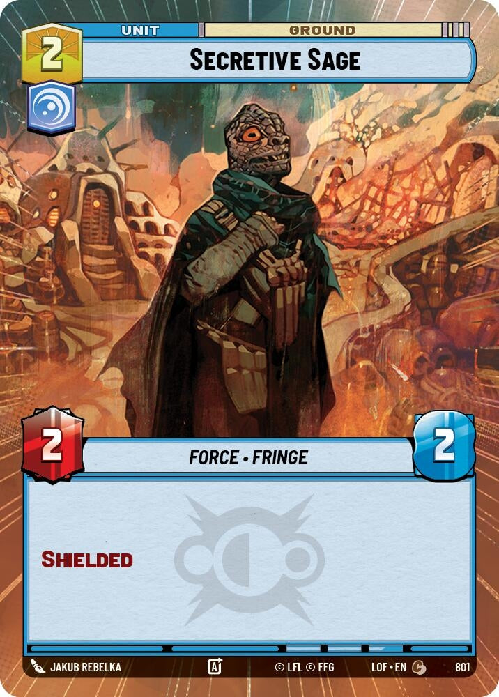 Image for Secretive Sage (Hyperspace Foil) - Star Wars: Unlimited