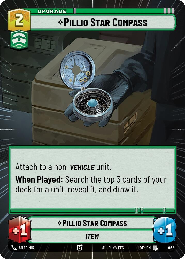 Image for Pillio Star Compass (Hyperspace Foil) - Star Wars: Unlimited