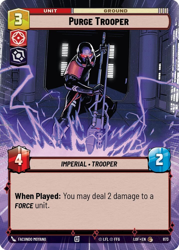Image for Purge Trooper (Hyperspace Foil) - Star Wars: Unlimited
